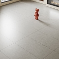 gray ground floor tile matte tile milk tea shop floor tile canteen floor tile 3d model