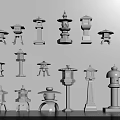 Decorative Outdoor Lights With Various Traditional And Modern Styles For Garden And Patio