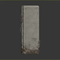 Vintage White Desktop Computer Case With Retro Design And Classic Old Style Look