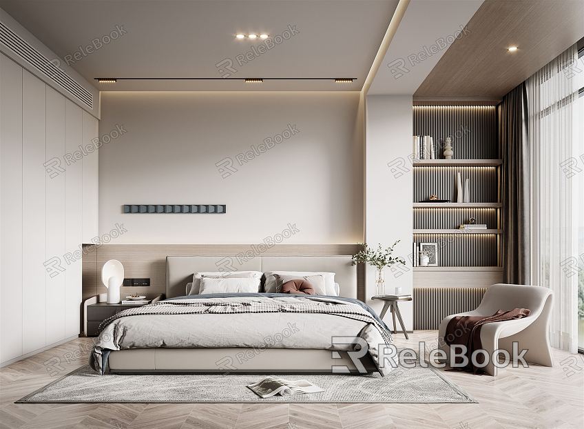 Modern Bedroom model