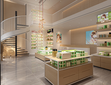 Cosmetics Store 3d model