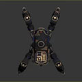 Robot Spider Robot Mecha Spider Science Fiction Spider Mechanical Spider Battery Spider Tower Defense 3d model