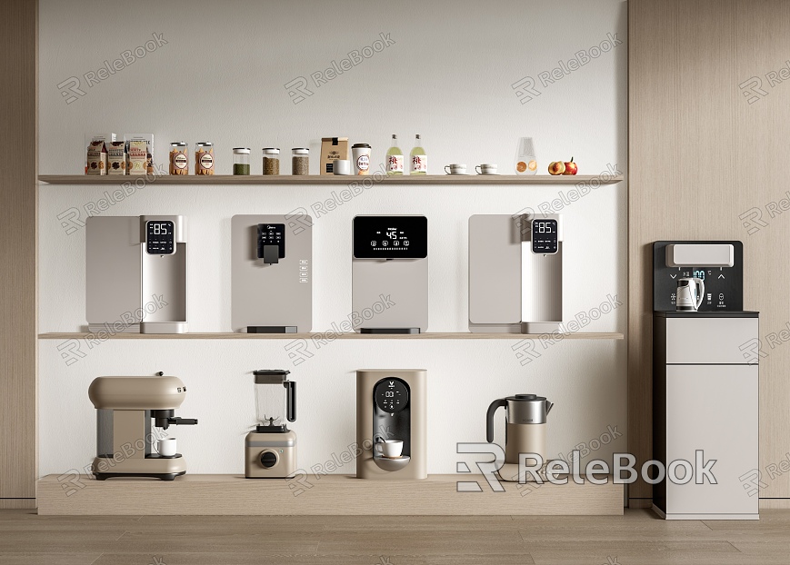 Modern water dispenser coffee machine water purifier direct drinking tea bar machine pipeline machine model