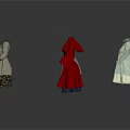 Various Colored Dresses And Tops With Different Styles Including Long Sleeves Belted And Bell Sleeves