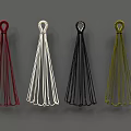 Colorful Kitchen Whisks In Red White Black Green Standing Arranged