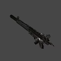 Weapon submachine gun 3d model