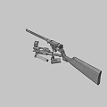 Weapon carbine 3d model