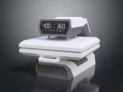 Office Electronic Scale With Digital Display For Accurate Desktop Office Weighing Needs 3d model