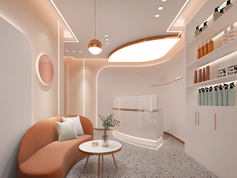 Modern Beauty Salon Hall Beauty Hall 3d model