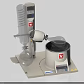 Medical Laboratory Rotary Evaporator with Glass Condenser Rotary Flask Heating Bath and Digital Control Panel