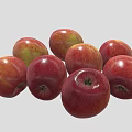 Fresh Red Ripe Juicy Apples Healthy Organic Natural Nutritious Fruits