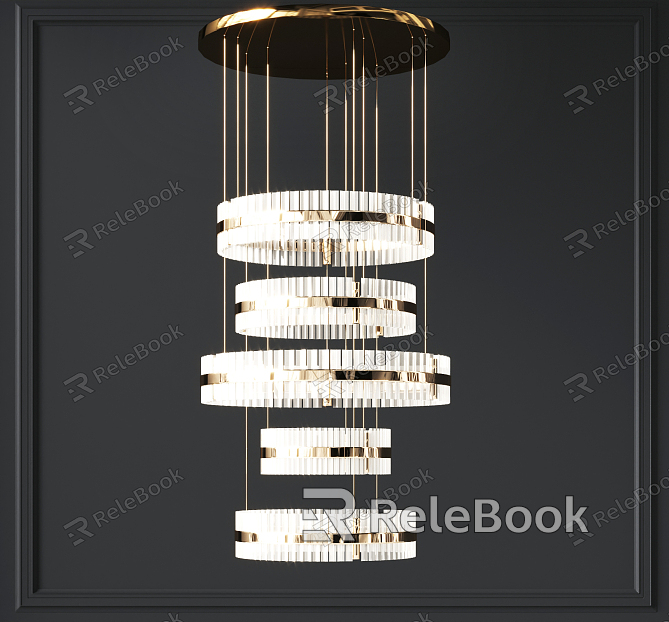 Modern crystal chandelier model