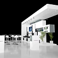 Modern Exhibition Booth Design For s|e Audio Technik With Display Areas And Tables