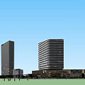Bustling Commercial Street With Wanda Department Store Dior Billboard FRIDAY Tall Buildings And Pedestrians
