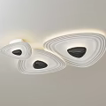 Modern Layered Circular Ceiling Lights With Soft Lighting In Different Sizes