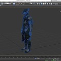 Alien Mutants Alien Mecha Sci-fi Star Armor Low Face Number Low Model Simple Model Game Sub-era Film and Television Level Super Realism 3d model