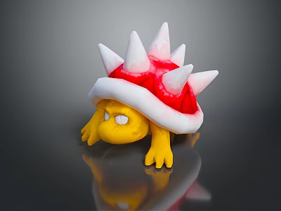 Turtle Cartoon Turtle Snapping Turtle Chickbill Turtle Reptile Cold Blooded Animal Reptile Class 3d model