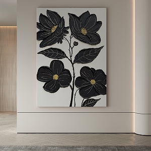 Quiet decorative painting 3d model