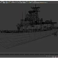 US Perry Class Frigate Success Class Frigate Frigate Warship 3d model