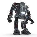 Personal multi-function mecha 3d model
