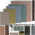 Various Colored Window Blinds In Stylish Designs For Home Interior Use