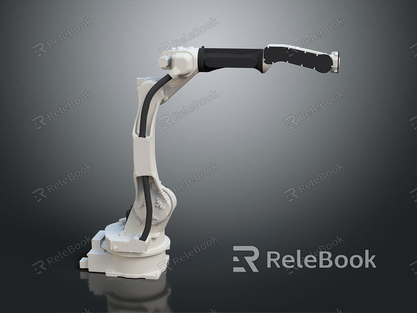 Modern Robot Arm Robot Arm Mechanical Arm Robot Arm Robot Head model