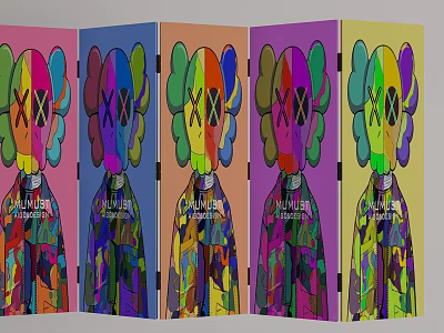 Modern Screen 3d model