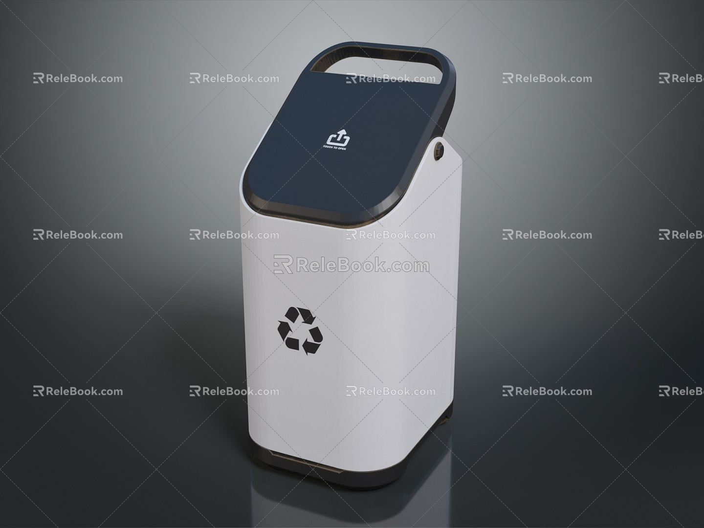 Modern Trash Bin Trash Bin 3d model