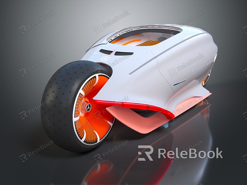 Modern levitation car future flying car future car model