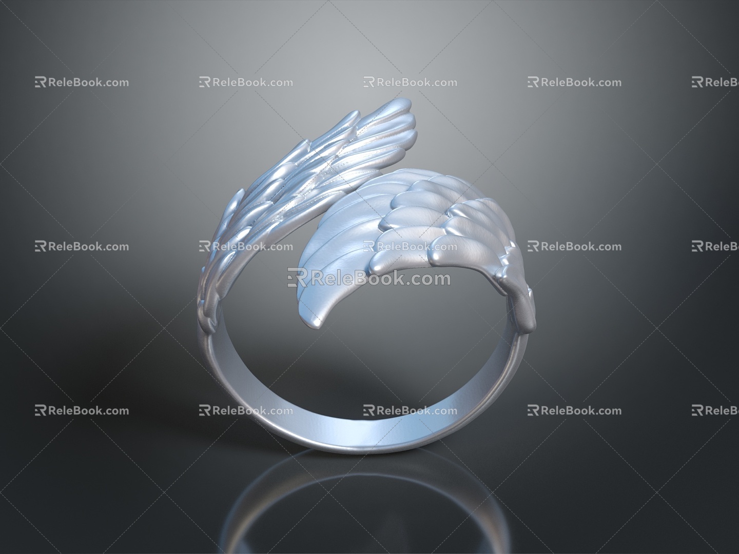 Modern Ring Diamond Ring Gem Ring Women's Ring 3d model