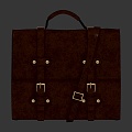 Modern Bag Leather Bag Briefcase Cambridge Bag 3d model