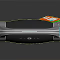 Beastbox Portable Bluetooth Speaker with Silver Handle Black Body Bear Logo Green Indicator Wireless Audio