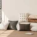 Modern Pillow Simple Home Pillow 3d model