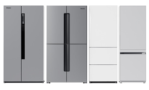 Modern refrigerator 3d model