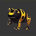Frog Class Poison Frog Game Frog Reptile Cold Blooded Animal Reptile Class 3d model