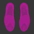 Black Leather Loafers Shoes With Brown Inner Lining And Slip On Design For Daily Wear