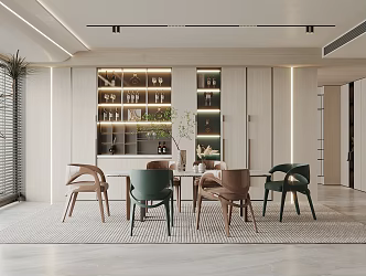Modern Restaurant 3d model