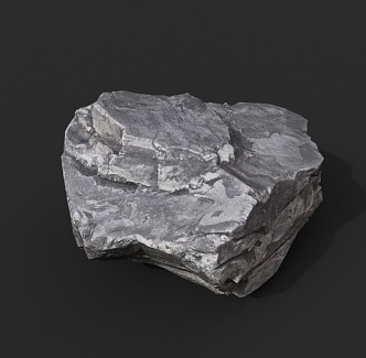 Rock Stone Block Natural Landscape 3d model