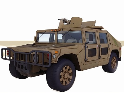 Military vehicle model