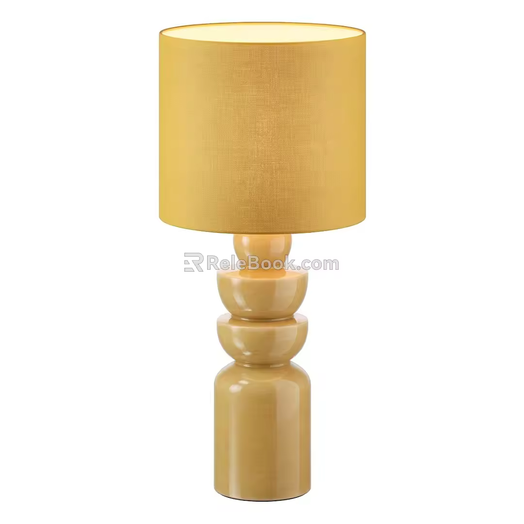 Modern minimalist table lamp 3d model