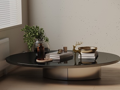 Modern coffee table model