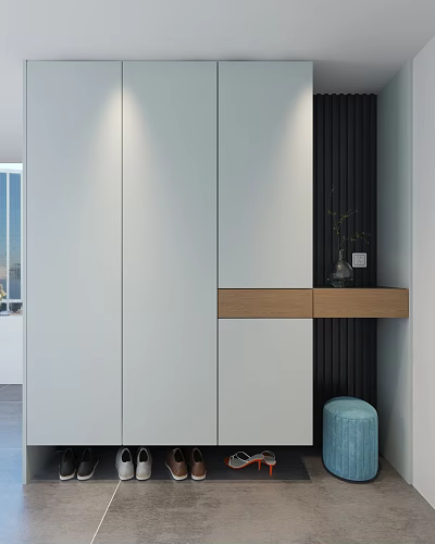 Modern Shoe Cabinet Entrance Cabinet Entrance Cabinet Hallway Cabinet 3d model