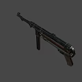 The MP40 gun 3d model