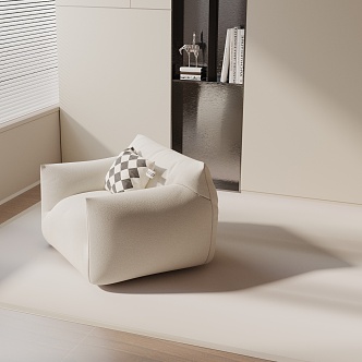 modern leisure chair 3d model