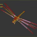 Detailed Metallic Airplane Model With Symmetric Mechanical Blades And Gray Background