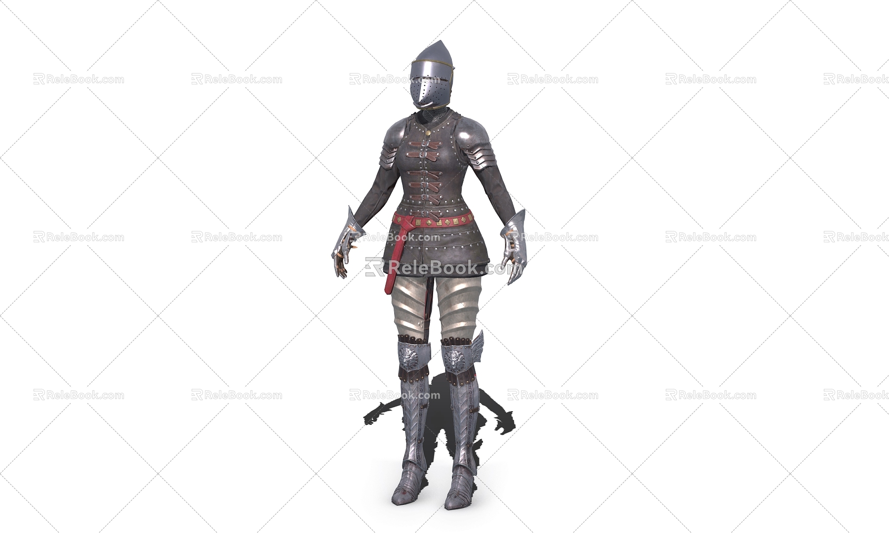 Armor War Medieval Armor Warrior 3d model