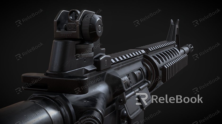 Weapons Assault Rifle model