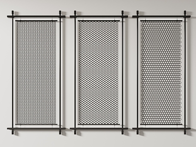 Metal screen wire mesh stainless steel iron model