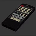 Modern AVIA Television Remote Control with Multiple Function Buttons and Titanic Label