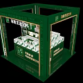 Commercial Exhibition Booth Equipment for Organic Product Display with Tiancao Jinxian Pioneering Organic Life